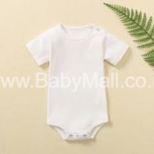 My Love Baby Romper White Breathable Fabric 3 Month to 9 Month 
